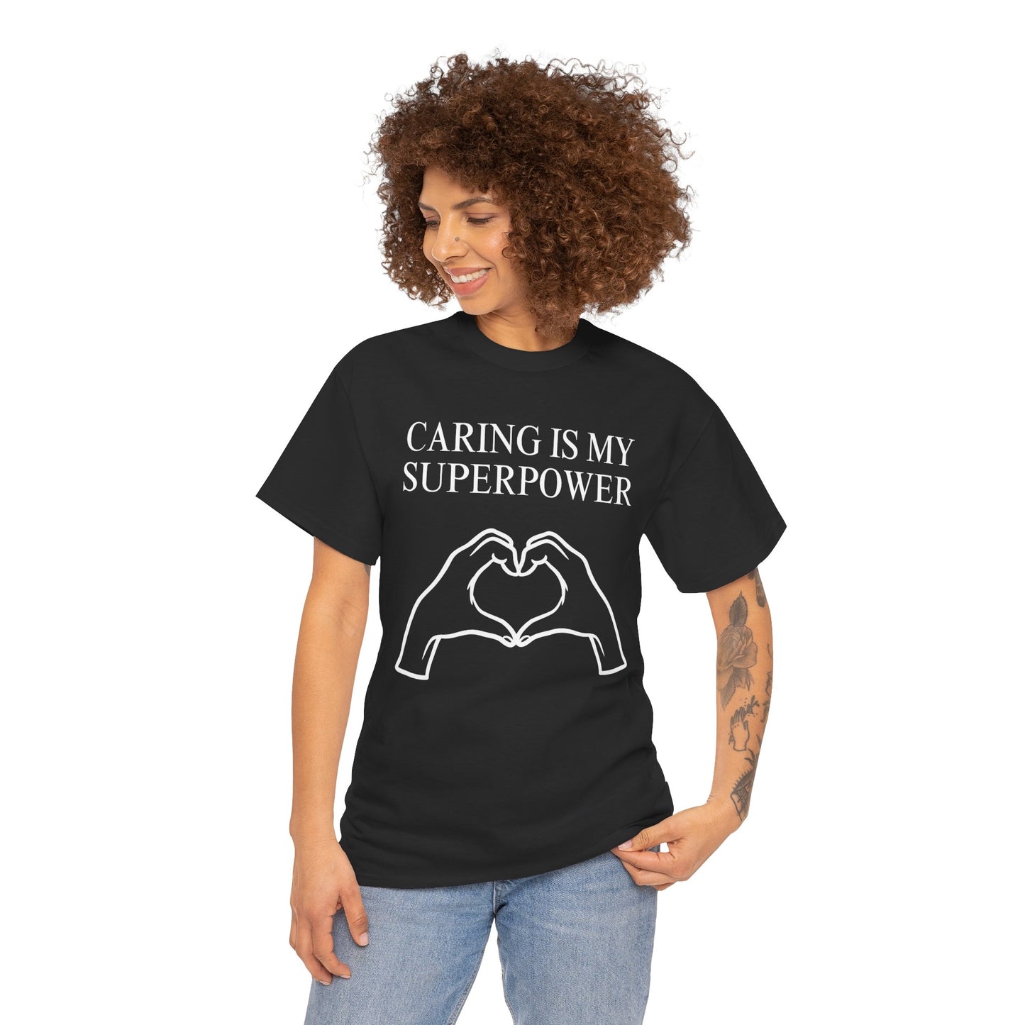 Caring Is My Superpower T-Shirt 1