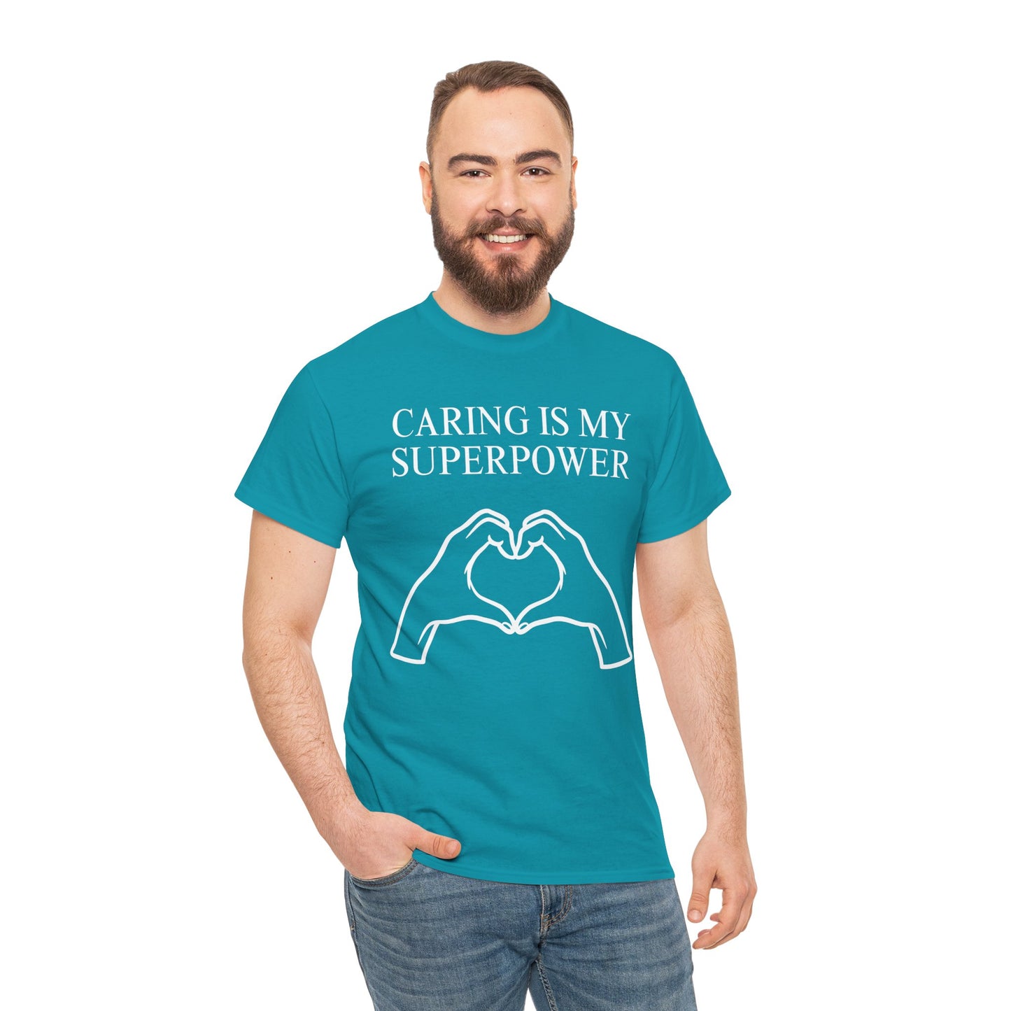 Caring Is My Superpower T-Shirt 1