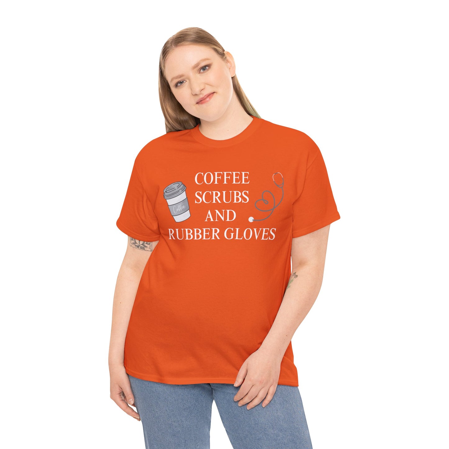 Coffee Scrubs Rubber Gloves T-Shirt