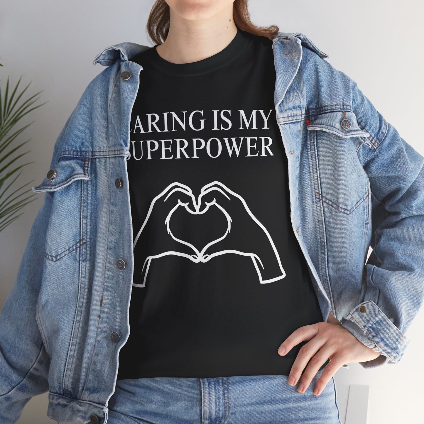 Caring Is My Superpower T-Shirt 1