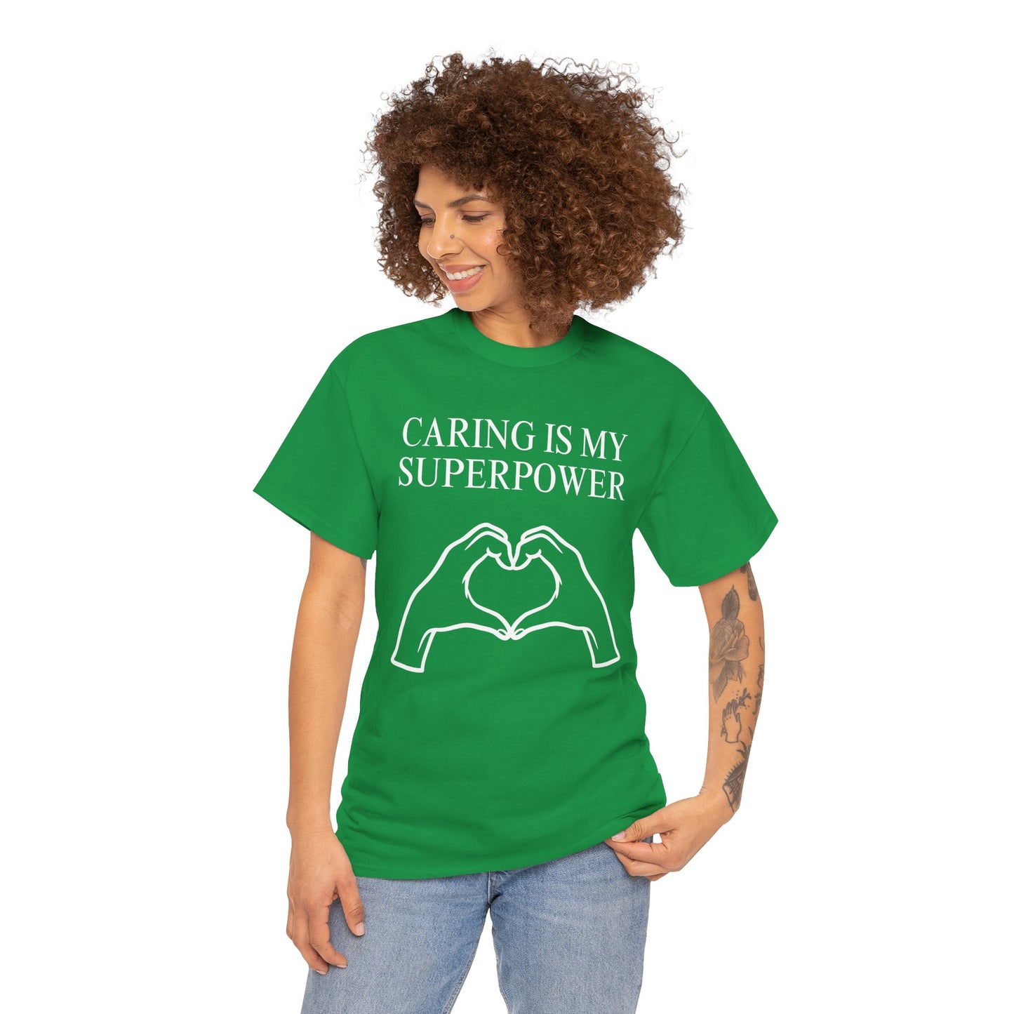 Caring Is My Superpower T-Shirt 1