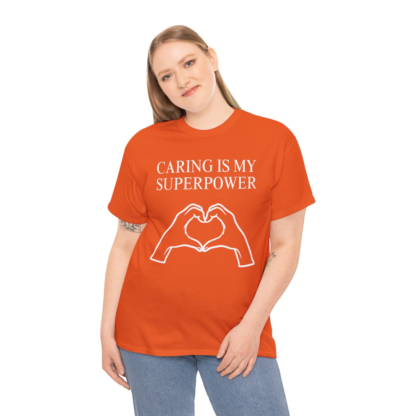 Caring Is My Superpower T-Shirt 1