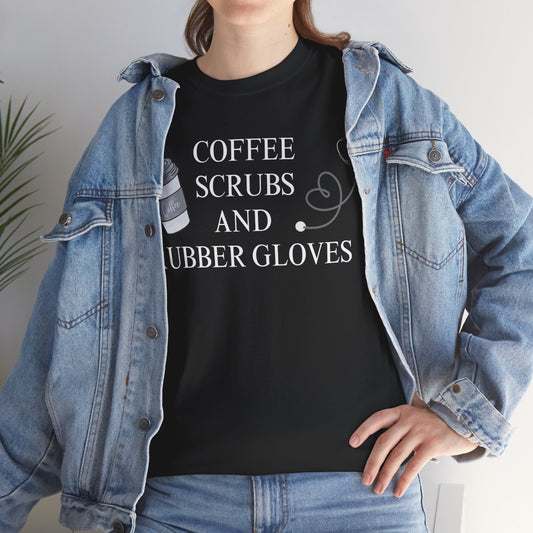 Coffee Scrubs Rubber Gloves T-Shirt