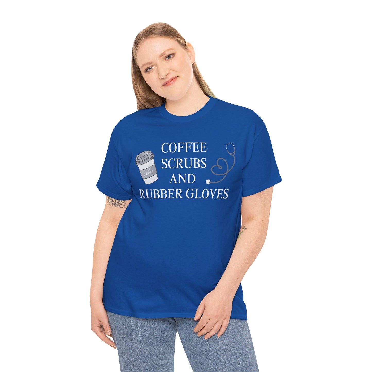 Coffee Scrubs Rubber Gloves T-Shirt