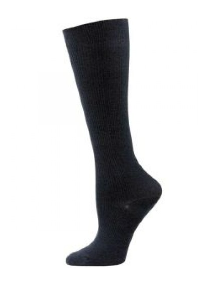 Solid Black Compression Socks